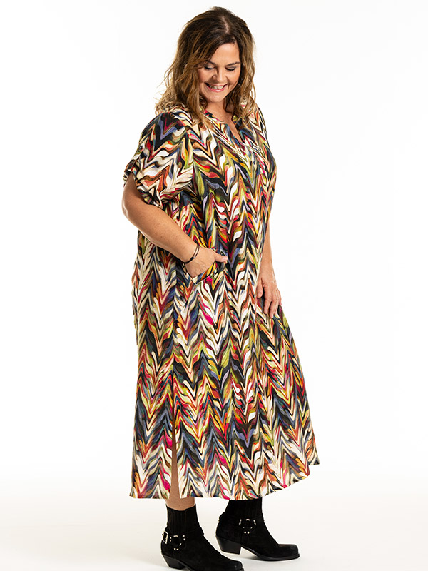 DONNA - Plus Size Dress fra Gozzip