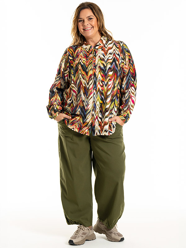 KARINA - Plus Size Shirt fra Gozzip