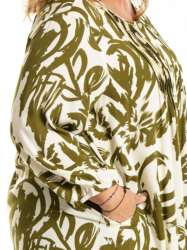 JOHANNE - Plus Size Tunic fra Gozzip