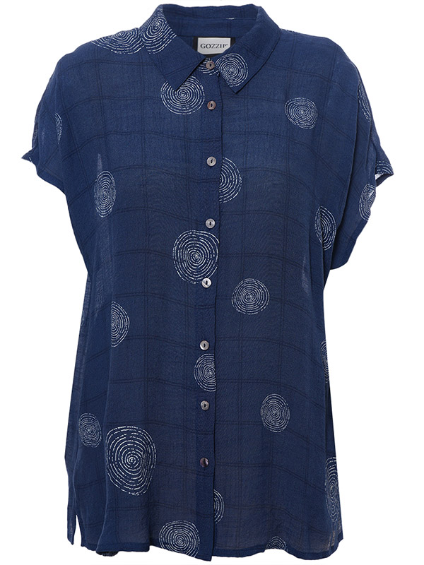 KAISA - Plus Size Shirt fra Gozzip