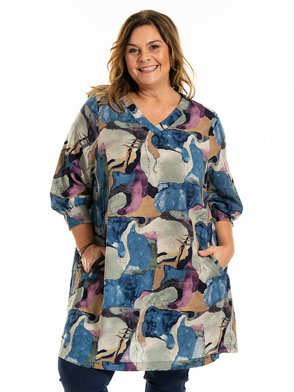 META - Plus Size Tunic fra Gozzip