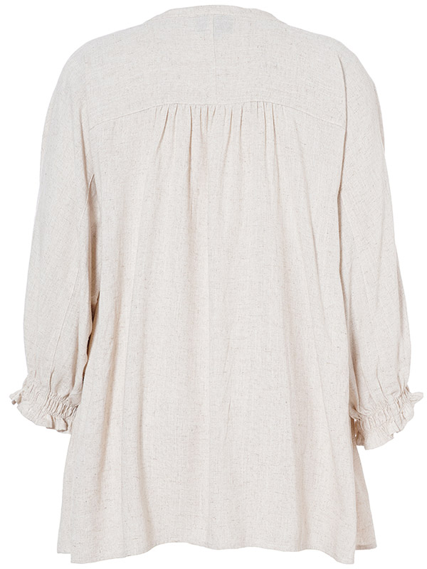 MIRJAM - Plus Size Blouse fra Gozzip