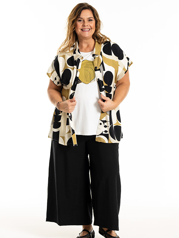 KAISA - Plus Size Shirt fra Gozzip