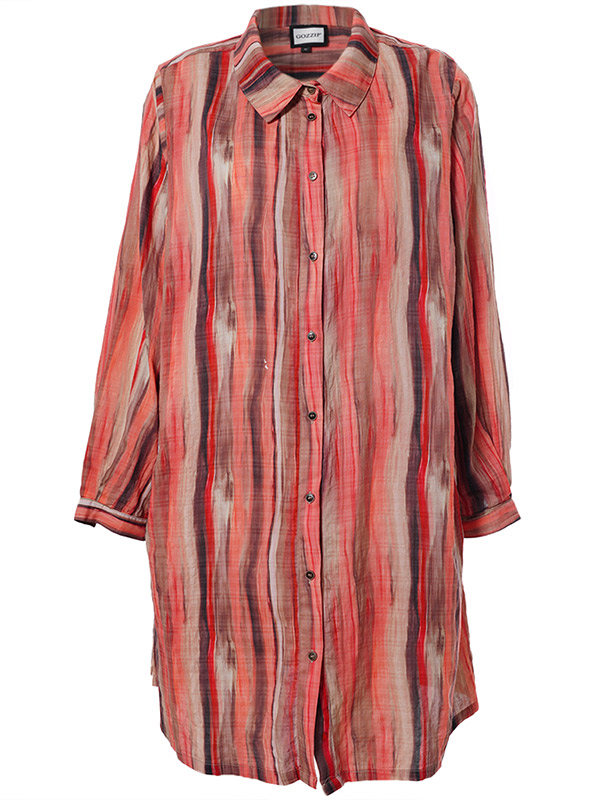 JANNIT - Plus Size Shirt fra Gozzip