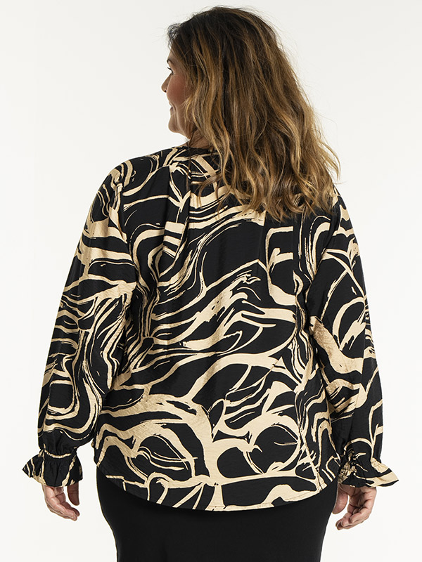 SOFIA - Plus Size Blouse fra Gozzip