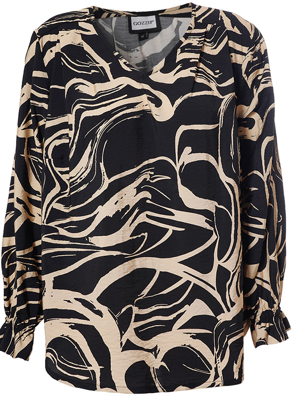 SOFIA - Plus Size Blouse fra Gozzip