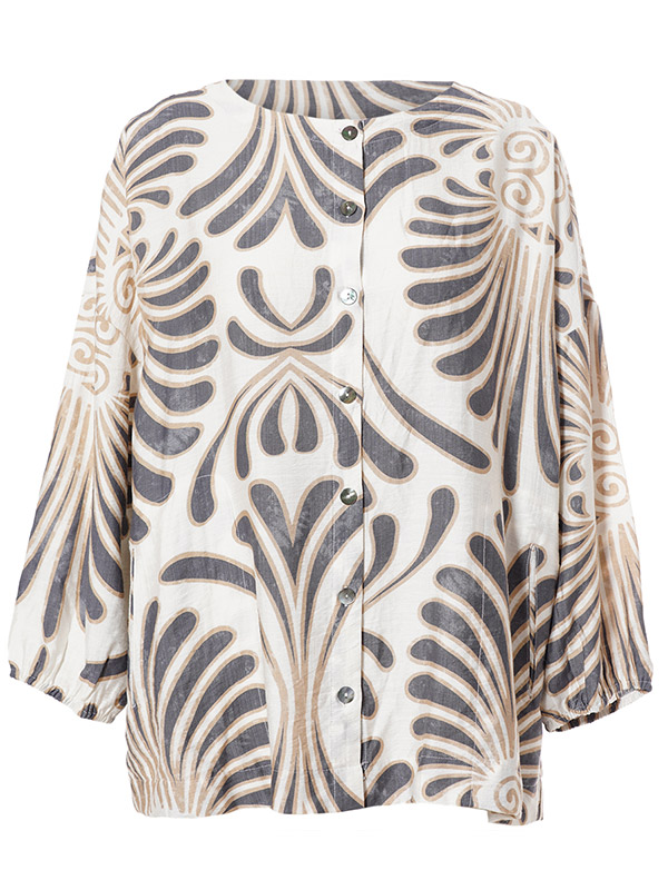 ANN-MARI - Plus Size Blouse fra Gozzip