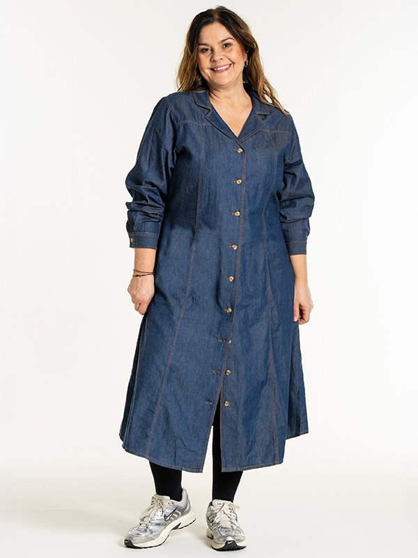 EVELYN - Plus Size Dress fra Gozzip