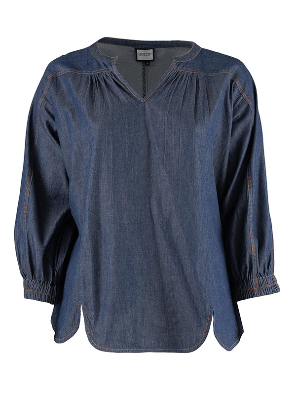 MILA - Plus Size Blouse fra Gozzip