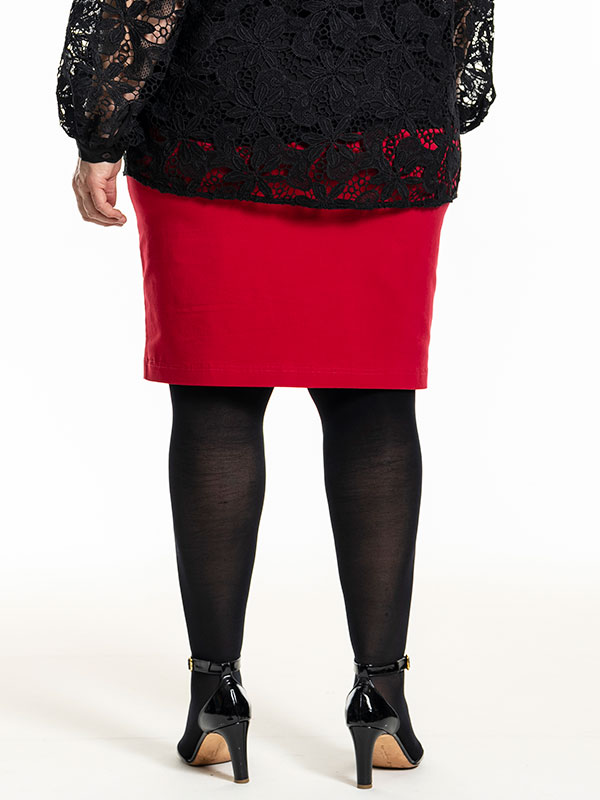 CLARE - Plus Size Skirt fra Gozzip