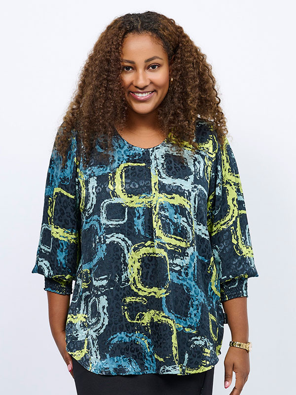 DALVINA - Plus Size Blouse fra Pont Neuf