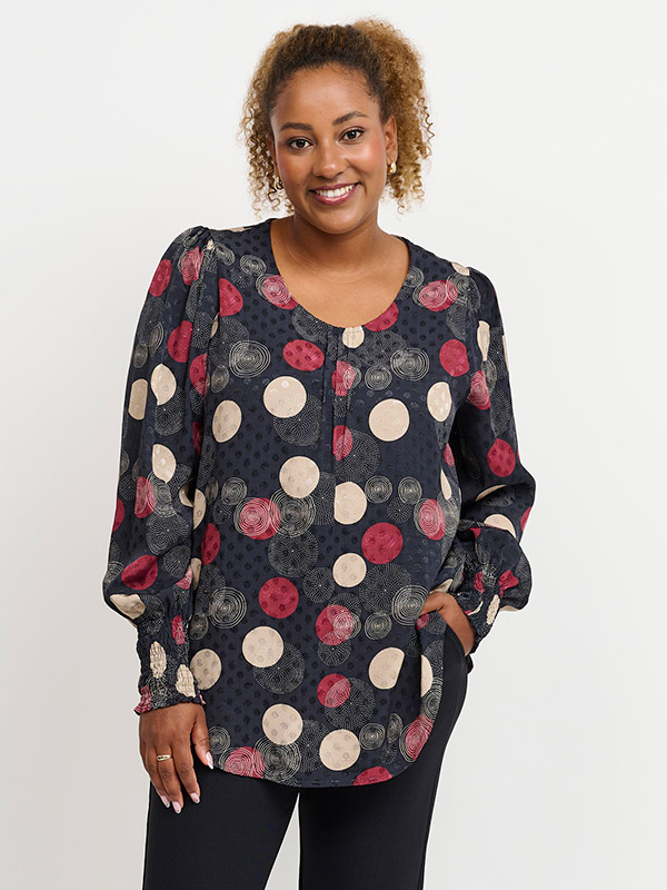 DALVINA - Plus Size Blouse fra Pont Neuf