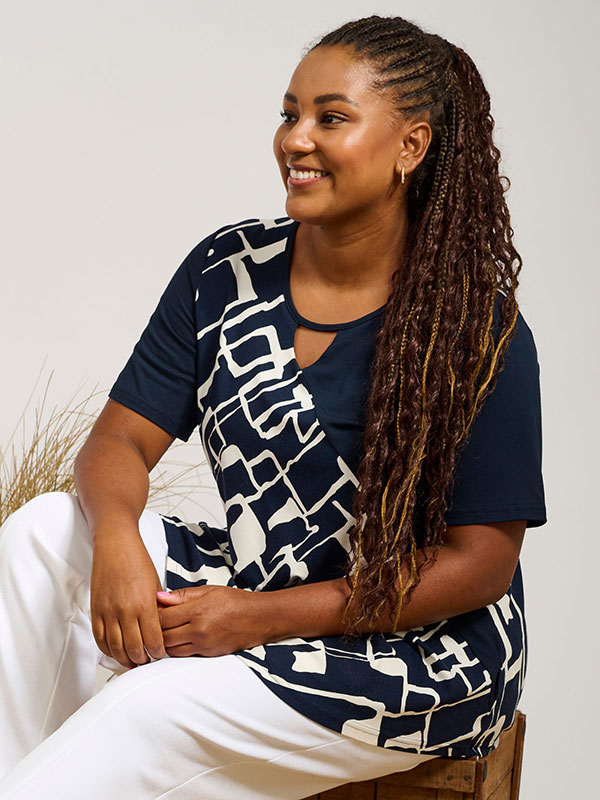 MAGRETHE SIA - Plus Size Blouse fra Pont Neuf