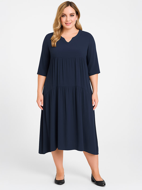 RIGMOR - Plus Size Dress fra Pont Neuf