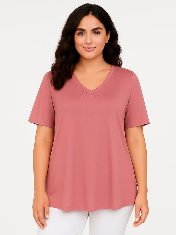 LYKKE - Plus Size T-shirt fra Studio
