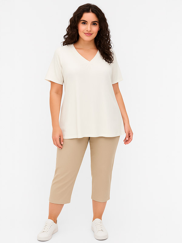 LYKKE - Plus Size T-shirt fra Studio