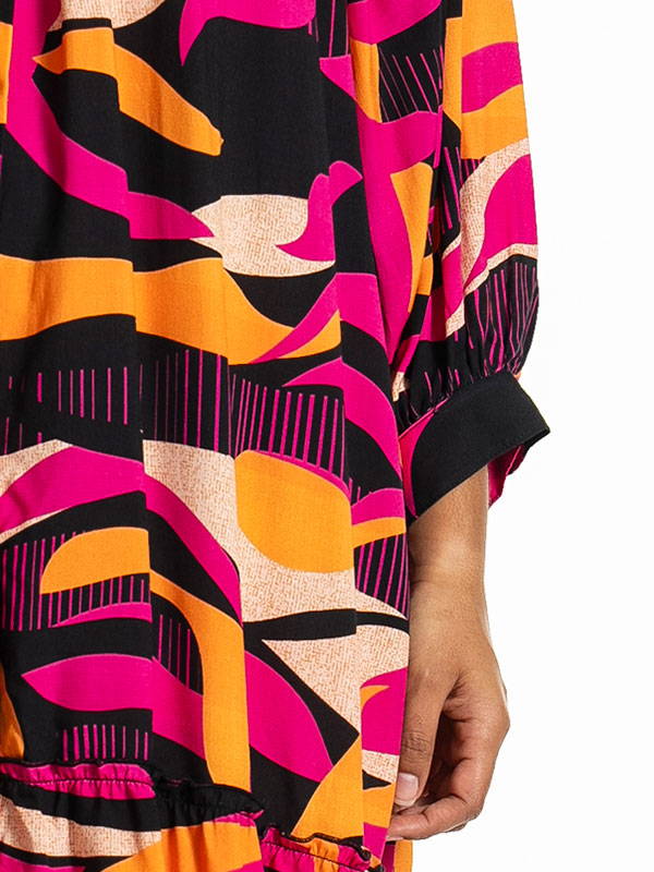 JEANETT - Plus Size Dress fra Studio