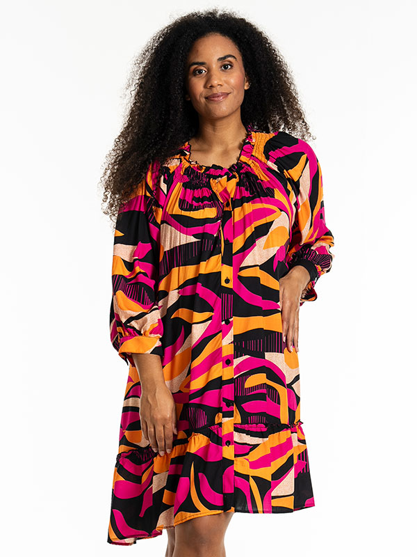 JEANETT - Plus Size Dress fra Studio