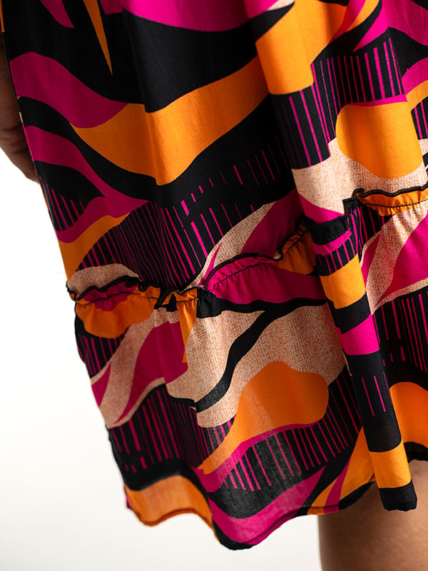 JEANETT - Plus Size Dress fra Studio