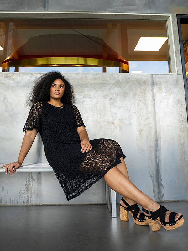 PERNILLE - Plus Size Dress fra Studio