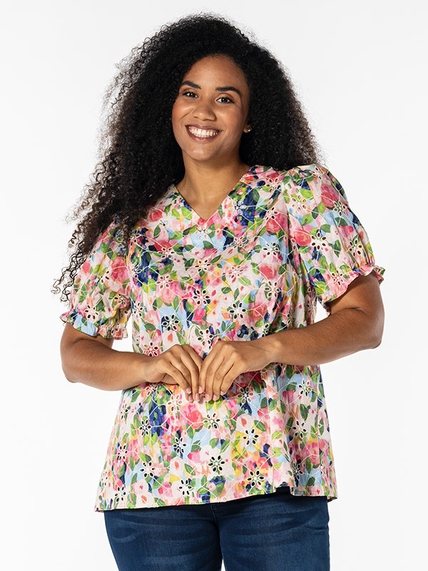KARLINE - Plus Size Blouse fra Studio
