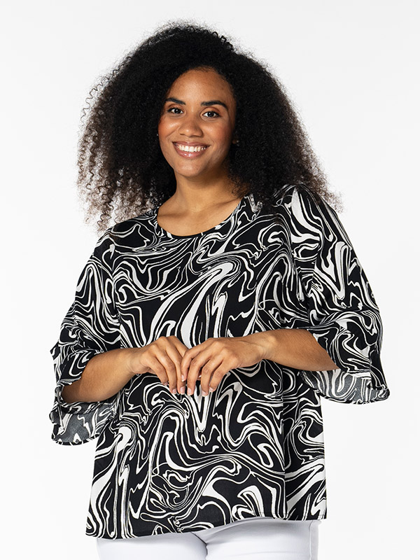 THERESA - Plus Size Blouse fra Studio