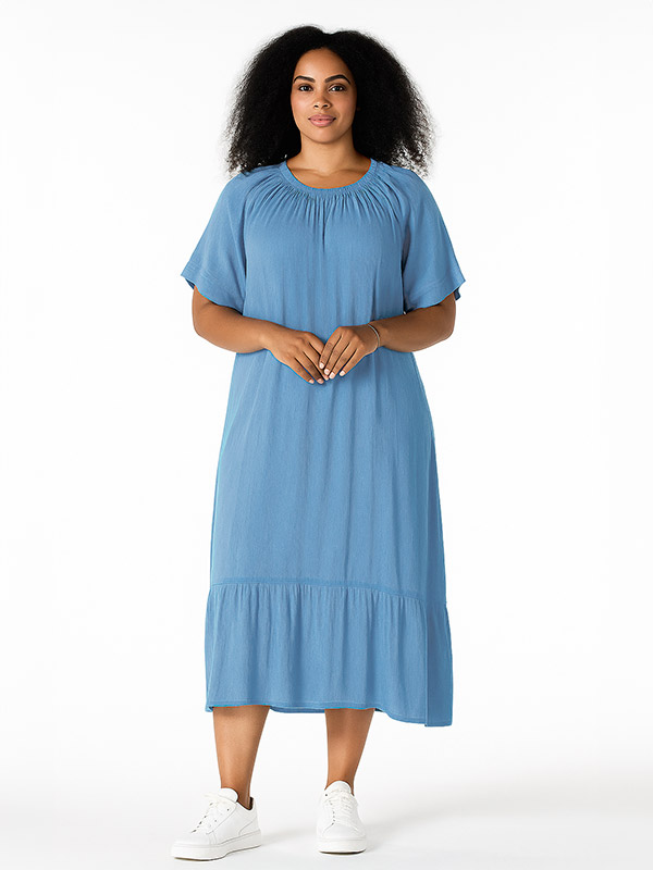 YELVA - Plus Size Dress fra Studio
