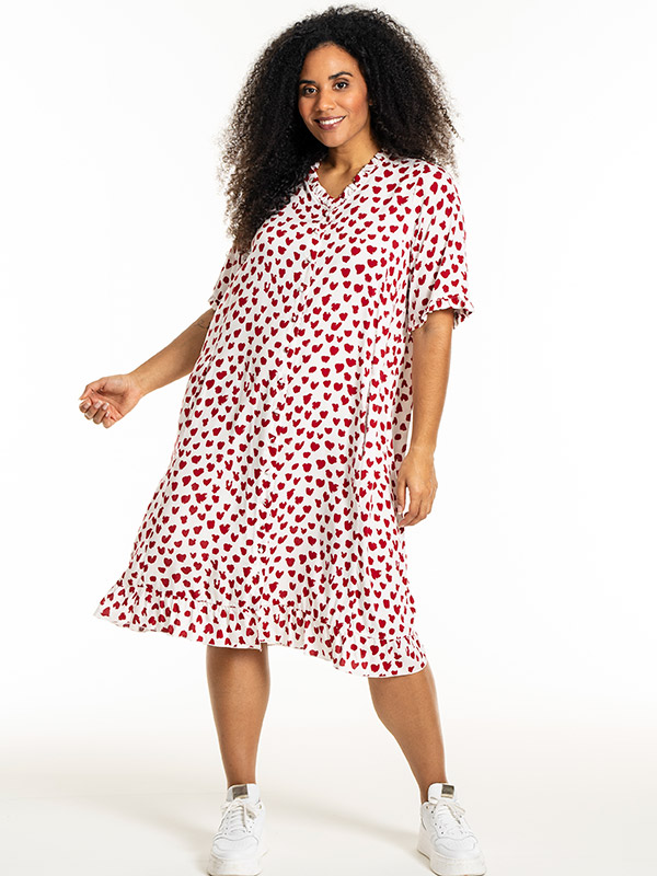 SALLY - Plus Size Dress fra Studio