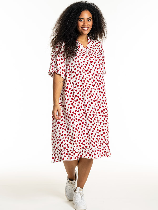 SALLY - Plus Size Dress fra Studio