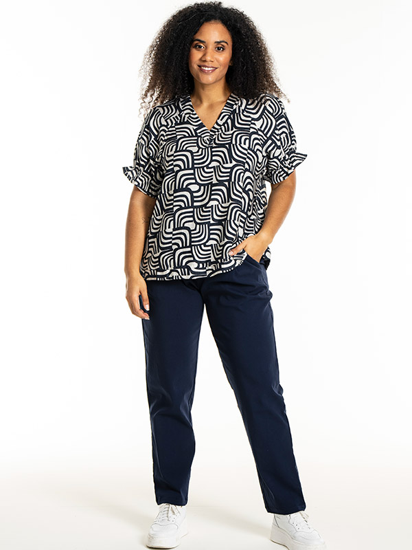 LINNEA - Plus Size Pants fra Studio