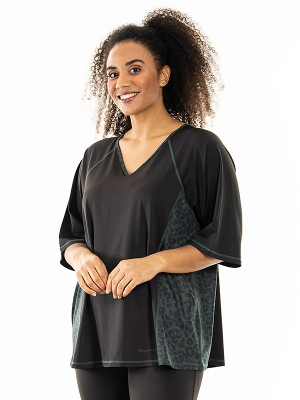 FITNESS - Plus Size Training blouse fra Studio