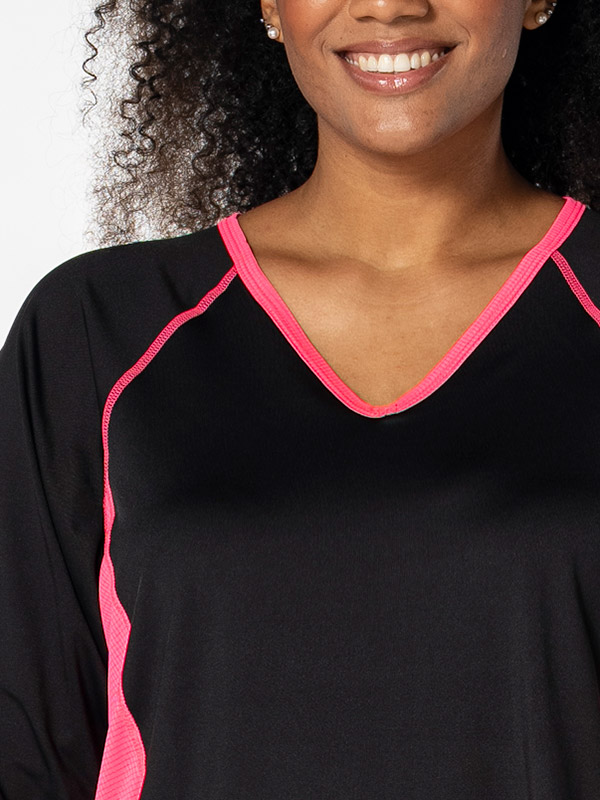FITNESS - Plus Size Training blouse fra Studio