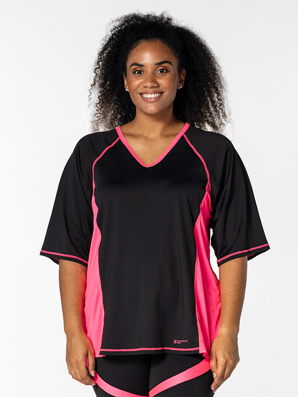 FITNESS - Plus Size Training blouse fra Studio