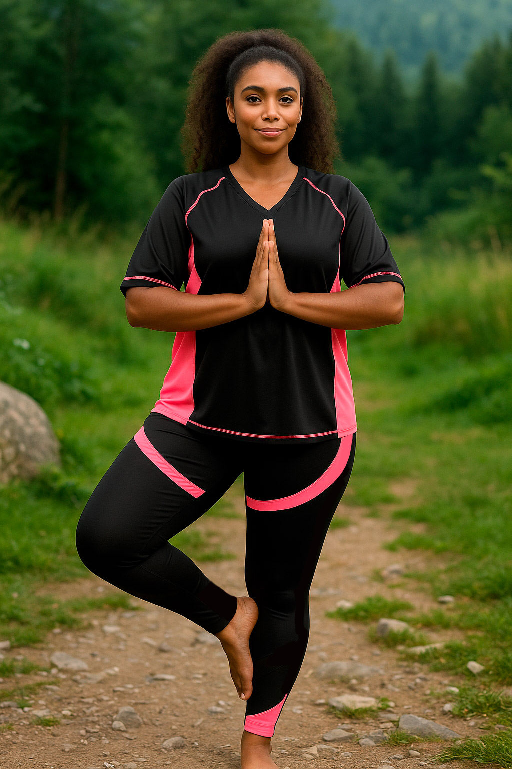 FITNESS - Plus Size Training blouse fra Studio