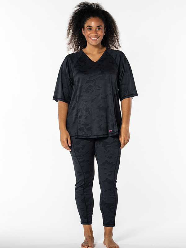FITNESS - Plus Size Training blouse fra Studio