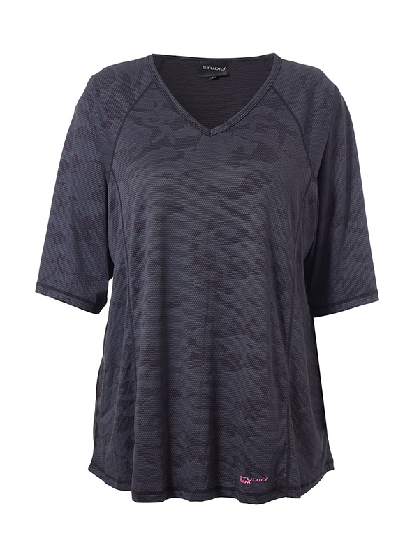 FITNESS - Plus Size Training blouse fra Studio