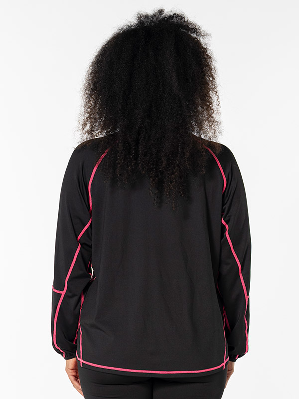FITNESS - Plus Size Training jacket fra Studio