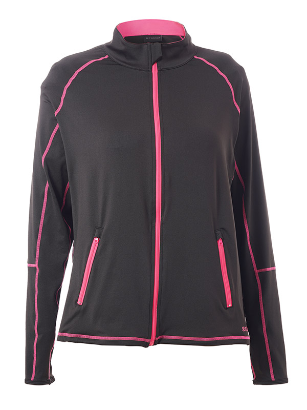 FITNESS - Plus Size Training jacket fra Studio