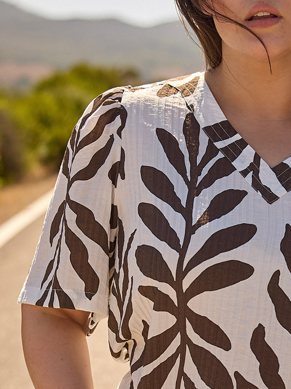 WA-MARTA - Plus Size Blouse fra Wasabi Concept