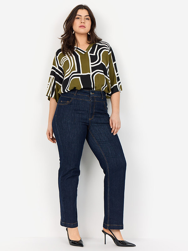 WA-NATALIE - Plus Size Blouse fra Wasabi Concept