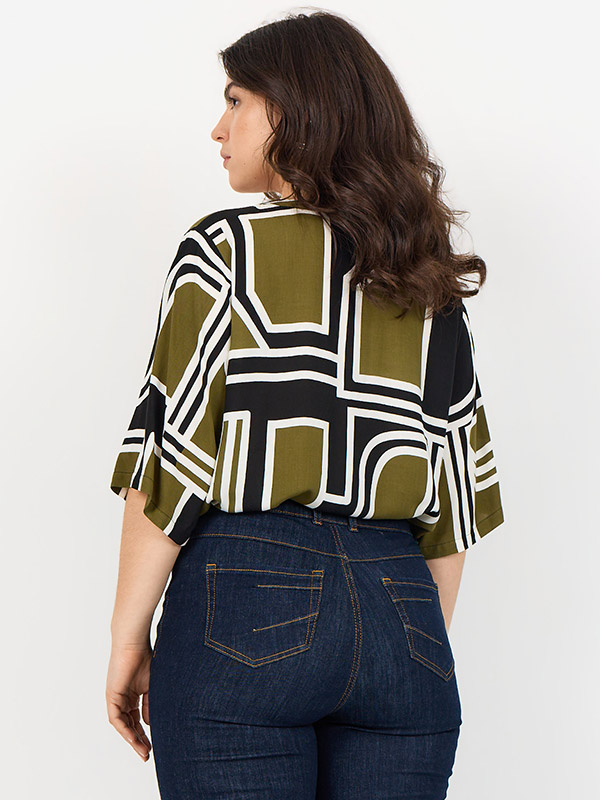 WA-NATALIE - Plus Size Blouse fra Wasabi Concept