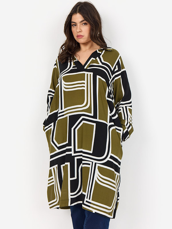 WA-NATALIE - Plus Size Tunic fra Wasabi Concept