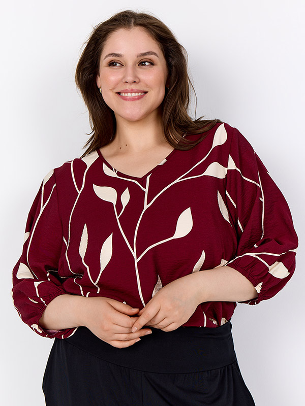 WA-NELLY - Plus Size Blouse fra Wasabi Concept