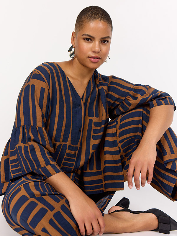 WA-SKY - Plus Size Dress fra Wasabi Concept
