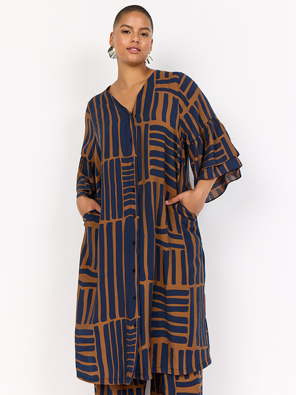 WA-SKY - Plus Size Dress fra Wasabi Concept