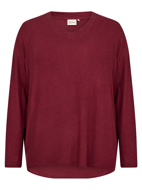 WA-SIMONE - Plus Size Sweater fra Wasabi Concept