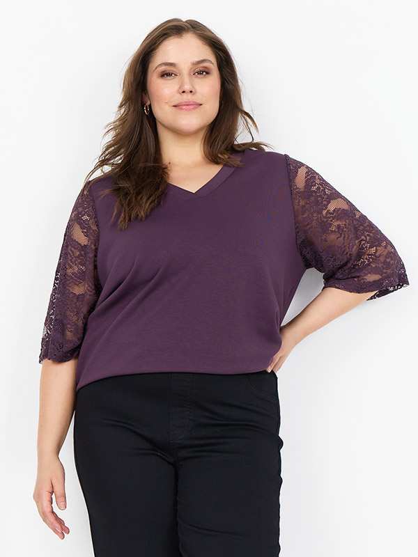 WA-SABINA - Plus Size Blouse fra Wasabi Concept
