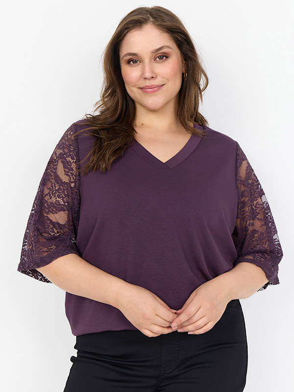 WA-SABINA - Plus Size Blouse fra Wasabi Concept