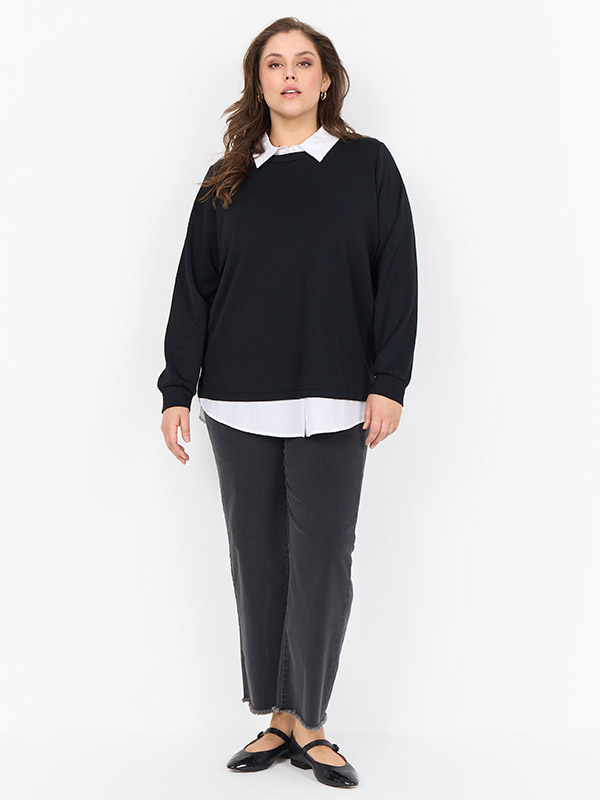 WA-SABINA - Plus Size Blouse fra Wasabi Concept