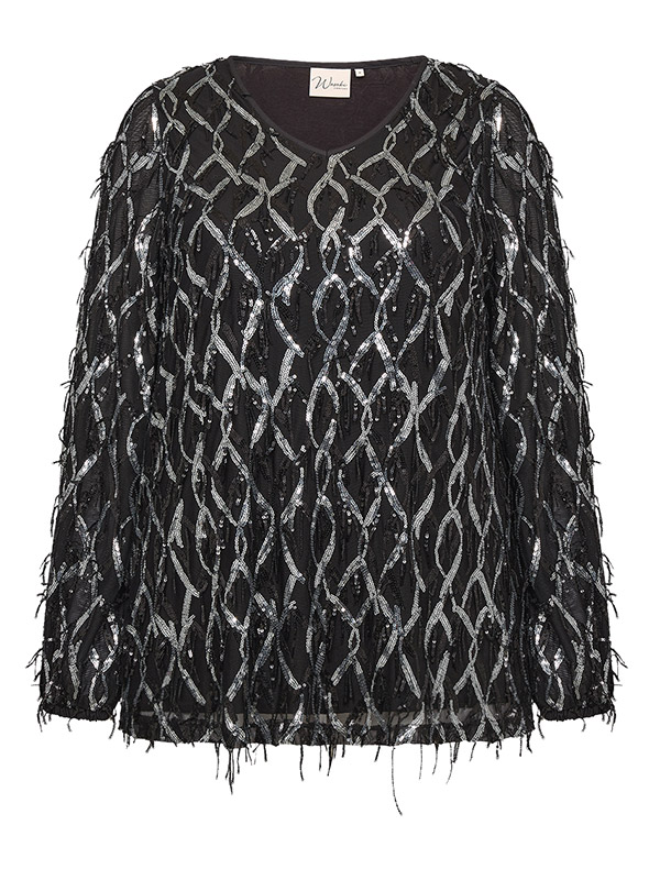 WA-SANNIE - Plus Size Blouse fra Wasabi Concept